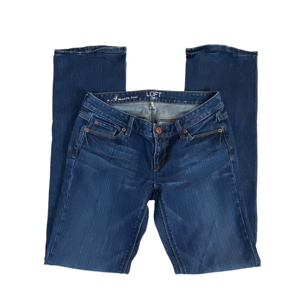 Ann Taylor Loft Modern Bootcut Jeans Size 4